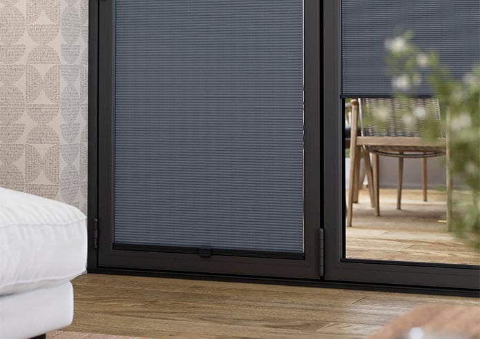 Halo, Slate Grey - Stick Fit Slim Honeycomb Blind - Image 5
